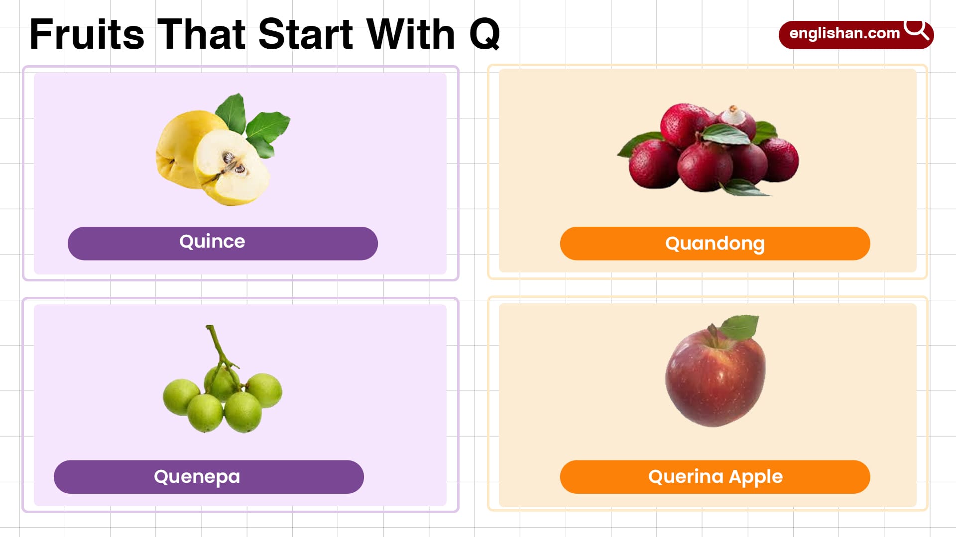 fruits that start with q - Article 1